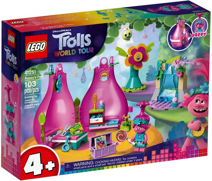 Lego Trolls 41251 Poppy's huisje, Ophalen of Verzenden, Nieuw, Complete set, Lego