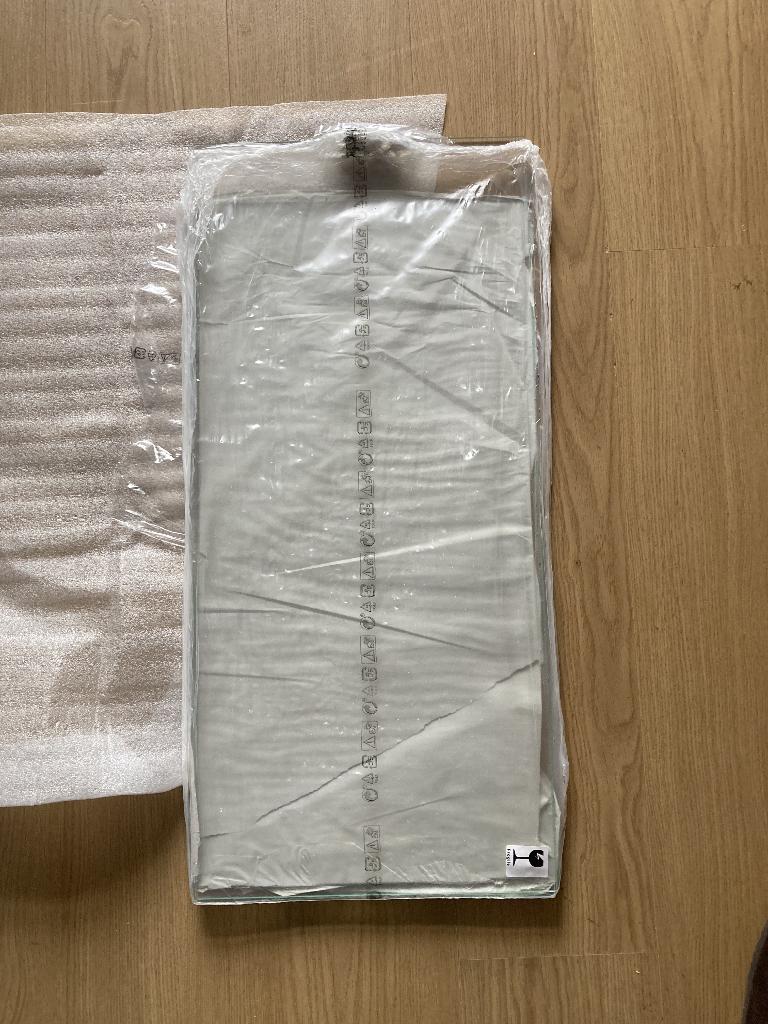Glazen plank Faktum keukenkast IKEA 80x35, Ophalen, Overige kleuren, Nieuw, 50 tot 100 cm