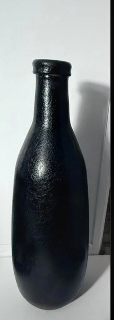 Design vloer vaas zwart, 50 tot 75 cm, Zwart, Nieuw, Ophalen of Verzenden