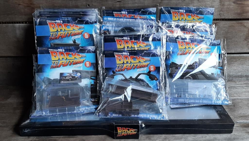 Eaglemoss Back to the Future bouw je eigen Delorean, Ophalen of Verzenden, Nieuw, 1:5 t/m 1:8, Auto