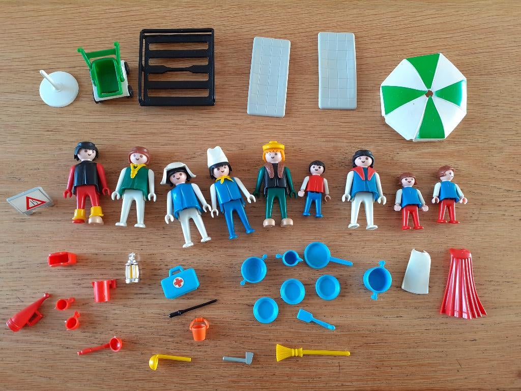 oud playmobil poppetjes, Kinderen en Baby's, Speelgoed | Playmobil, Ophalen of Verzenden, Gebruikt