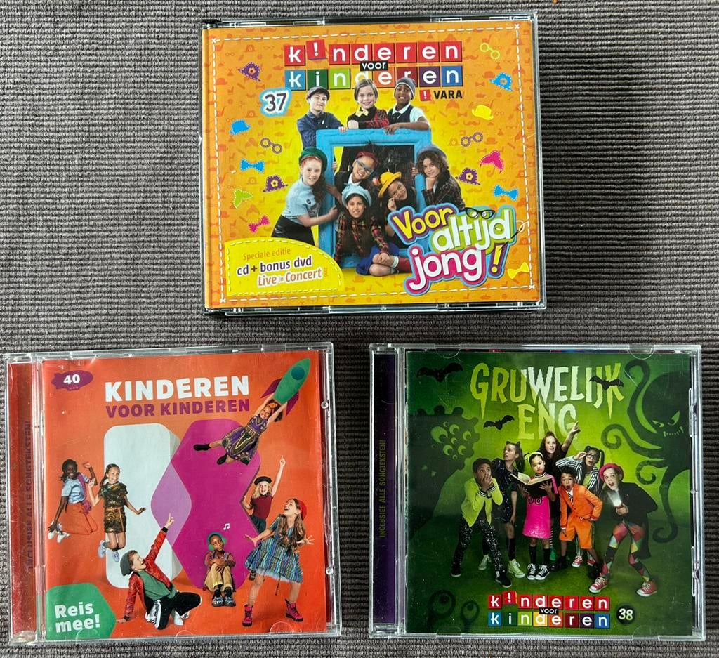 Kinderen voor kinderen cds, Ophalen of Verzenden, Zo goed als nieuw, Muziek