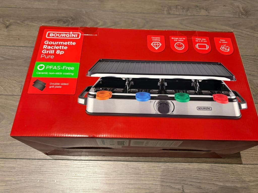 Bourgini Gourmette 8p, Witgoed en Apparatuur, Gourmetstellen, Ophalen of Verzenden, Nieuw, 8 personen of meer