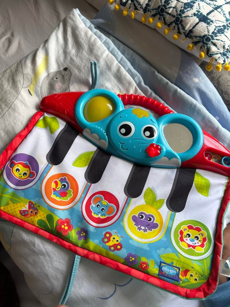 Baby piano met olifantje, Ophalen, Gebruikt, Overige typen, Met geluid