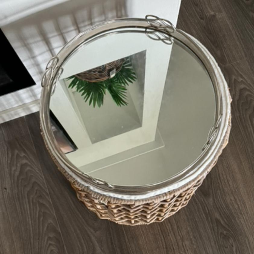 Riviera maison dienblad spiegel, Minder dan 50 cm, Ophalen of Verzenden, Zo goed als nieuw, Minder dan 100 cm