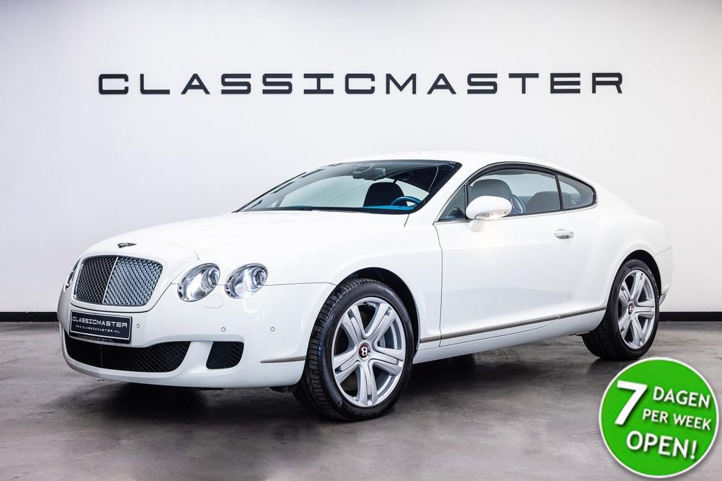 Bentley Continental GT 6.0 W12 Btw auto (€ 47.892,56,- Ex, Automaat, Gebruikt, 12 cilinders, Wit
