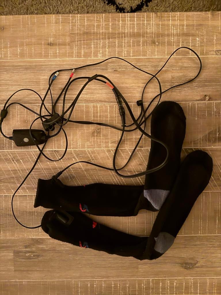 Gerbing heated socks L met junior controller, Verzenden, Tweedehands, Heren, Overige typen