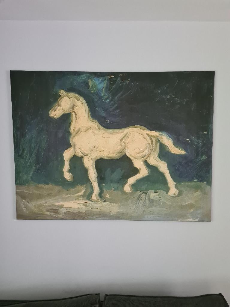 Canvas schilderij, Ophalen, Zo goed als nieuw, Schilderij, 100 tot 125 cm