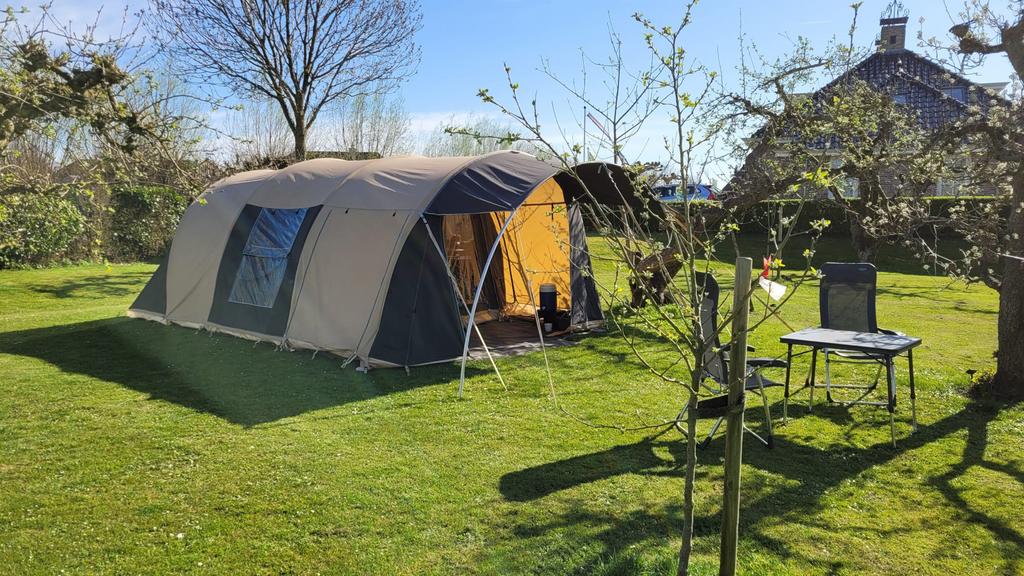 Cabanon tent inclusief luifel en opberg kar, Ophalen, Gebruikt, Tot en met 5