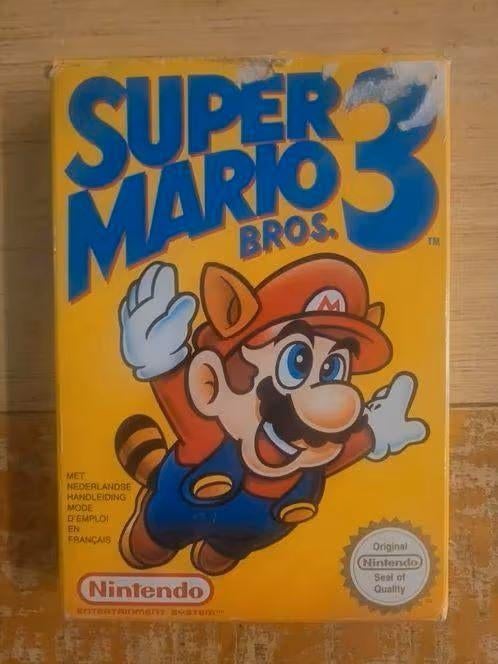 Super Mario Bros 3 Nintendo NES, Spelcomputers en Games, Games | Nintendo NES, Gebruikt, 1 speler, Ophalen of Verzenden, Vanaf 3 jaar