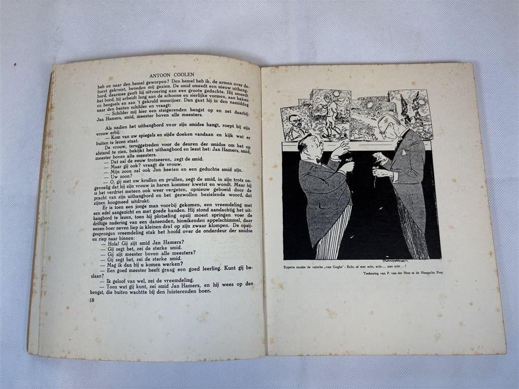 Als het Wintert [1933] — 45 Humoristische Teekeningen, Ophalen of Verzenden, Gelezen, Verhalen