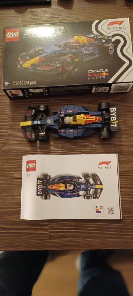 LEGO 77253 Speed Champions Formule 1 Red Bull Racing RB18, Ophalen of Verzenden, Zo goed als nieuw, Complete set, Lego