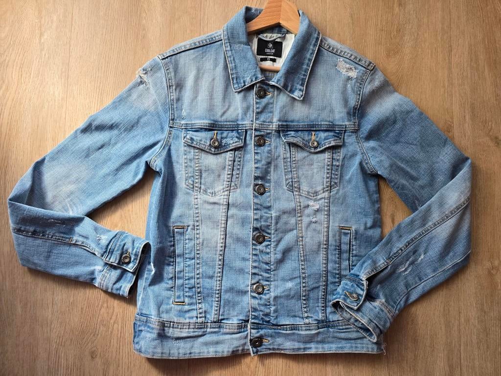 Coolcat Spijkerjack, Kleding | Heren, Blauw, Ophalen of Verzenden, Maat 46 (S) of kleiner, Coolcat