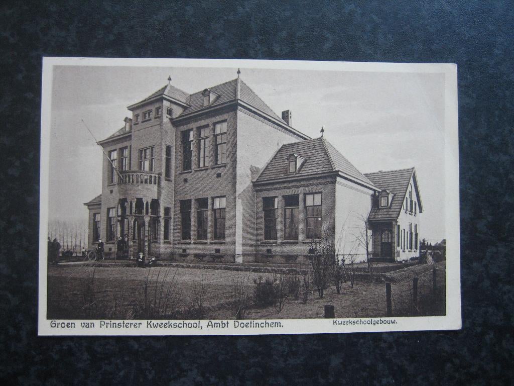 DOETINCHEM Groen van Prinsterer kweekschool, Ophalen of Verzenden, Voor 1920, Gelderland