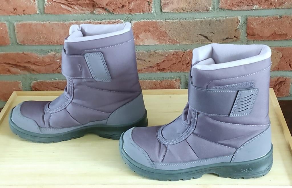 snowboots maat 35, Decathlon paars, volgnr 31, Gebruikt, Jongen of Meisje, Decathlon, Ophalen of Verzenden