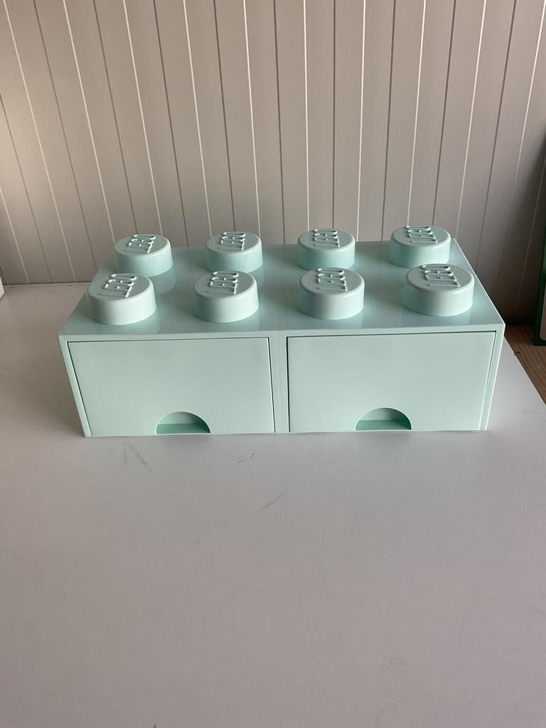Lego opbergblok grote lego steen met lades, Ophalen, Zo goed als nieuw