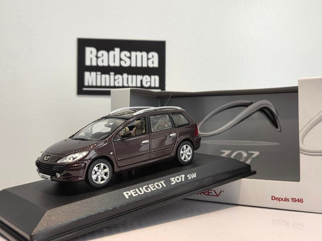 Peugeot 307 SW - Phase 2 - 1:43 Norev, Hobby en Vrije tijd, Modelauto's | 1:43, Auto, Nieuw, Norev, Ophalen of Verzenden