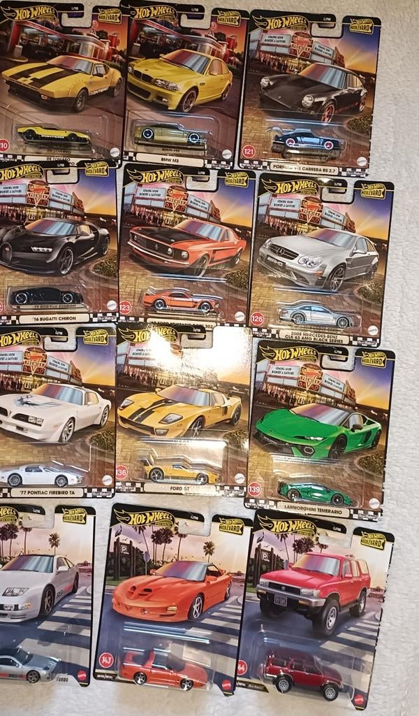 Hot Wheels Boulevard modelauto's, Ophalen of Verzenden, Nieuw, Auto
