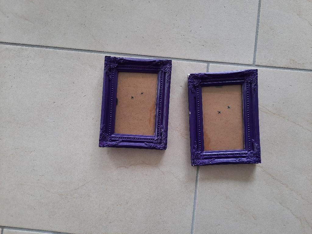 fotolijstjes paars, Ophalen of Verzenden, Zo goed als nieuw