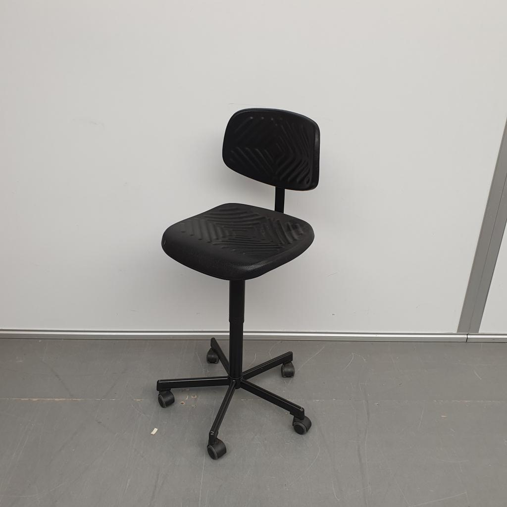 Score hoge werkstoel - PU kunststof zwart - ihv 52-70 cm, Niet ingevuld, Gebruikt, Niet ingevuld, Niet ingevuld