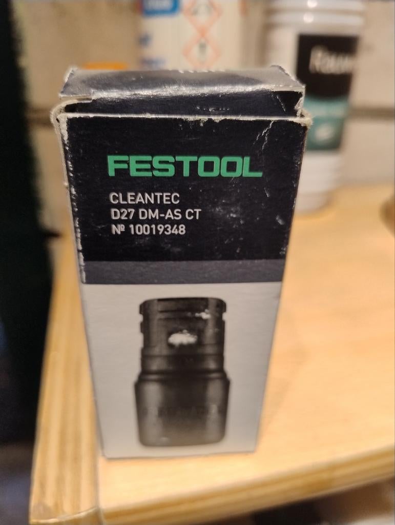 Festool CLEANTEC D27 DM-AS CT Stofzuigeradapter Nieuw, Ophalen of Verzenden, Nieuw