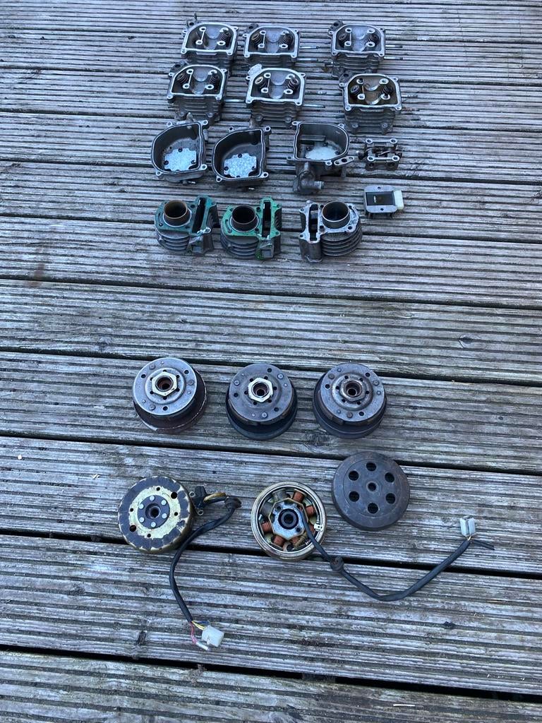 motorblok onderdelen, GY6 motorblok, Motoren, Ophalen, Gebruikt