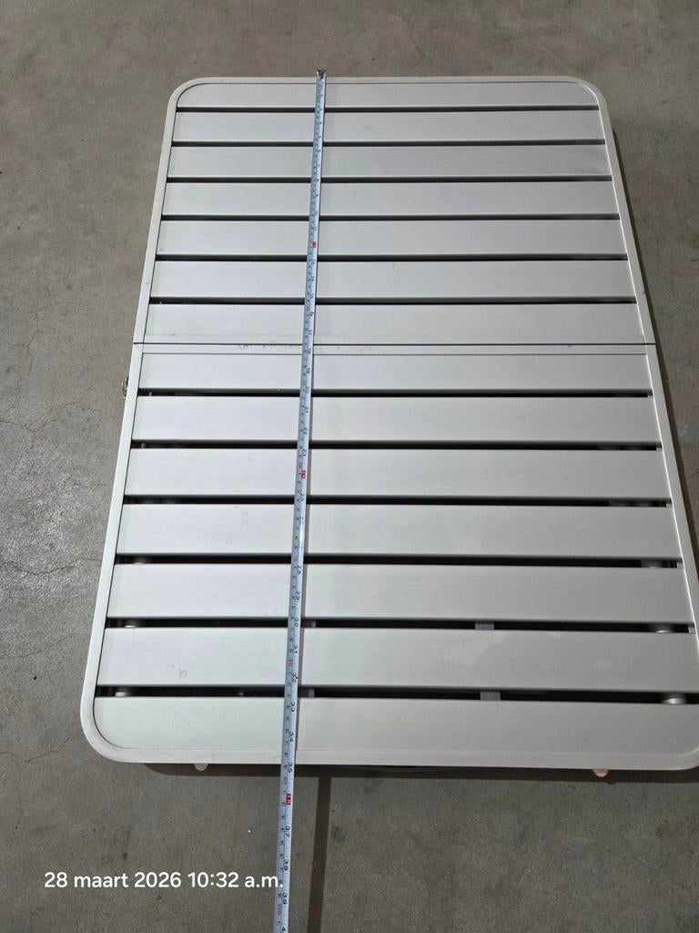 Aluminium klaptafel 90x60, Ophalen of Verzenden, Zo goed als nieuw, Campingtafel