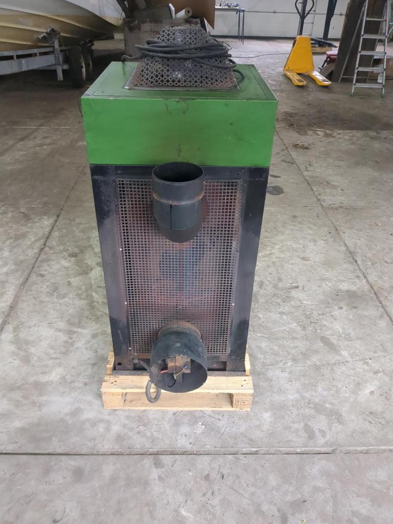 Thermobile afgewerkte oliekachel, Gebruikt, Kachel, Ophalen of Verzenden, 60 tot 150 cm