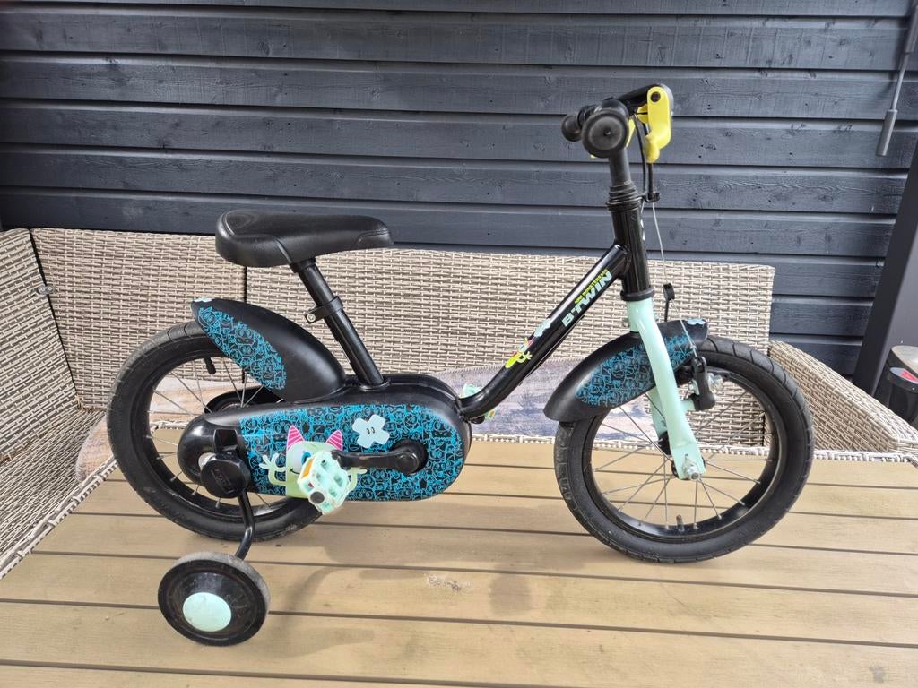 B'Twin kinderfiets 14 inch Monsters edition, Fietsen en Brommers, Fietsen | Kinderfietsjes, Ophalen