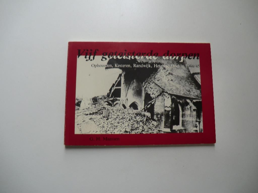 Slag om Arnhem,2e wereldoorlog 19544-1945,Overbetuwe,Driel, Tweede Wereldoorlog, Verzenden, Zo goed als nieuw, Algemeen