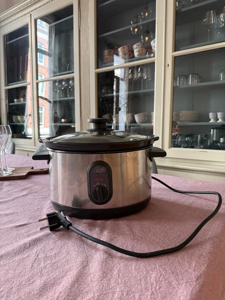 Solis Slowcooker - Model BSC 100, Ophalen of Verzenden, Gebruikt
