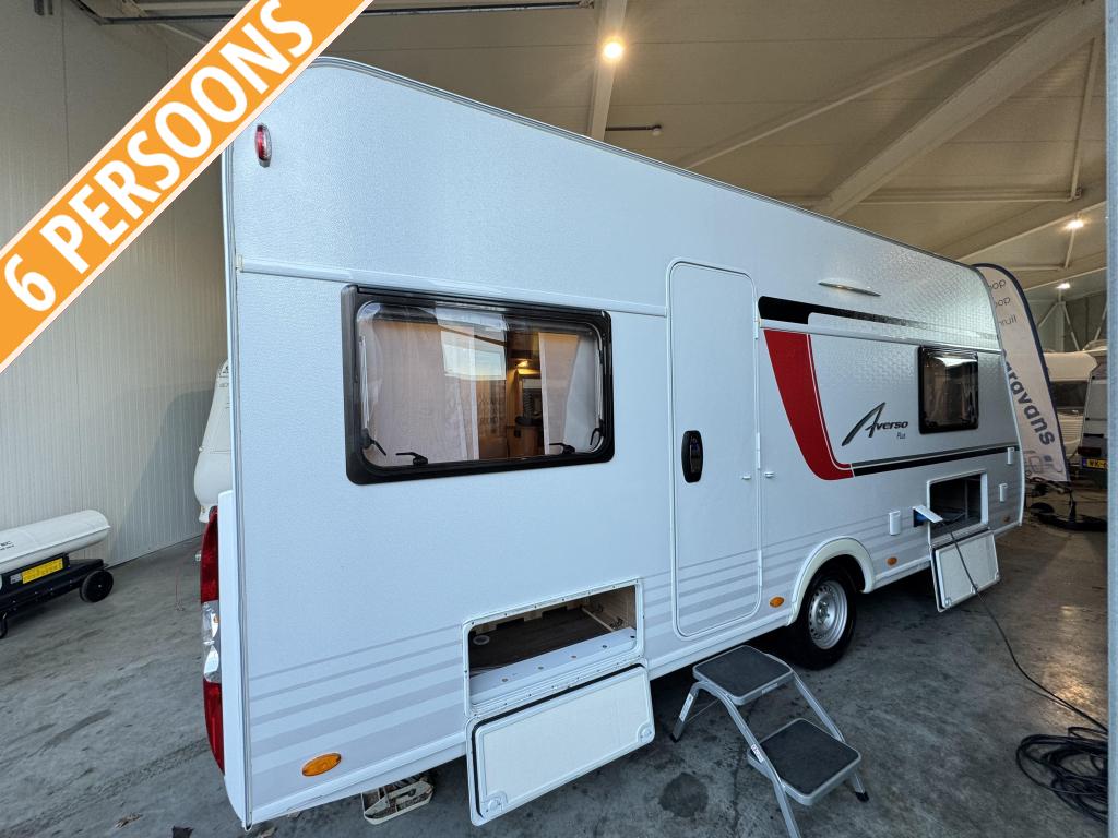 Bürstner Averso Plus 510 TK / 6 persoons / voortent, Caravans en Kamperen, Caravans, Rondzit, Overige typen, Bedrijf, Bürstner