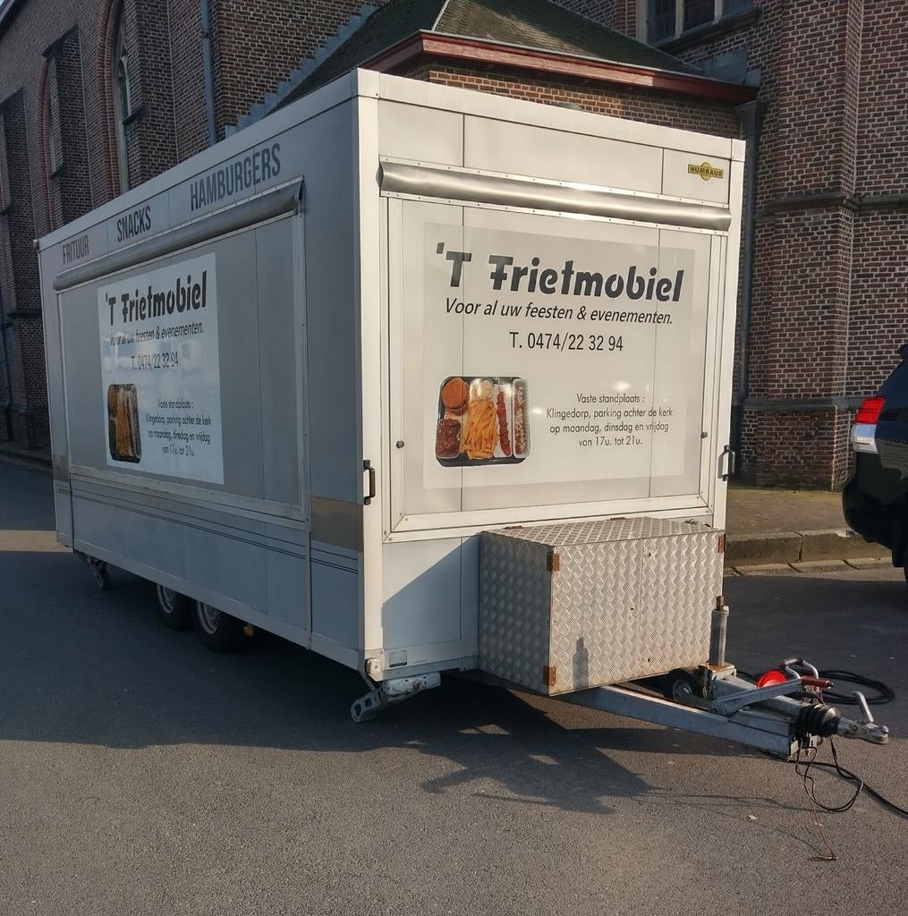 Frituur wagen te koop, Ophalen