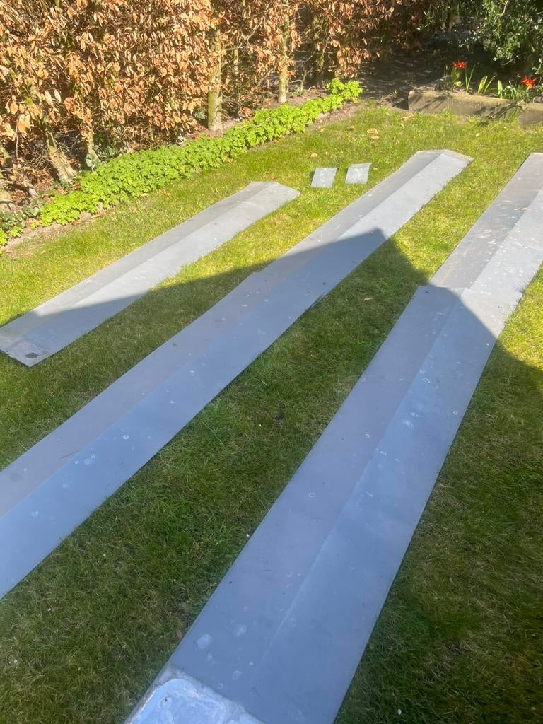 Zinken nokvorsten 200 cm, Ophalen, Gebruikt, Overige typen, Minder dan 5 m²