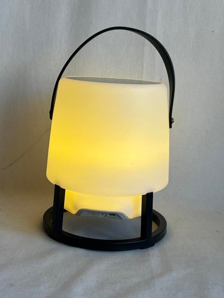 Kooduu Air play bluetooth speaker/lamp, zonnepaneel bovenop, Ophalen of Verzenden, Zo goed als nieuw, Minder dan 50 cm