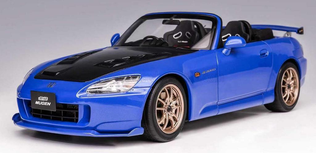 Motorhelix 1:18 Honda S2000 Hard-top Apex Blue Carbon, Hobby en Vrije tijd, Modelauto's | 1:18, Ophalen of Verzenden, Zo goed als nieuw