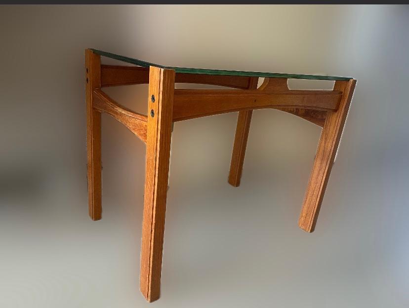 Bijzettafel Scandinavische design, Gebruikt, Vierkant, Scandinavisch, 55 tot 75 cm