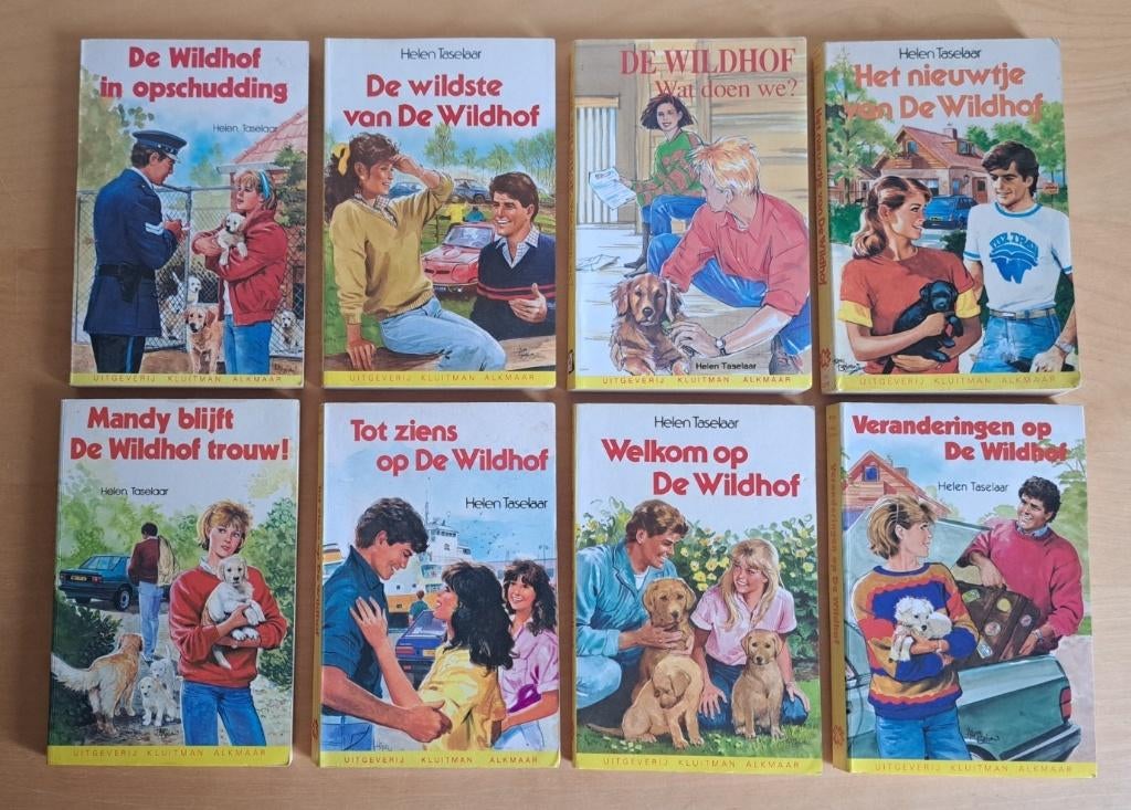 Helen Taselaar - De Wildhof - 8 delen, Boeken, Ophalen of Verzenden, Gelezen, Helen Taselaar