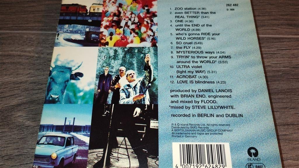 U2 - Achtung Baby [Digipack], Ophalen of Verzenden, Zo goed als nieuw