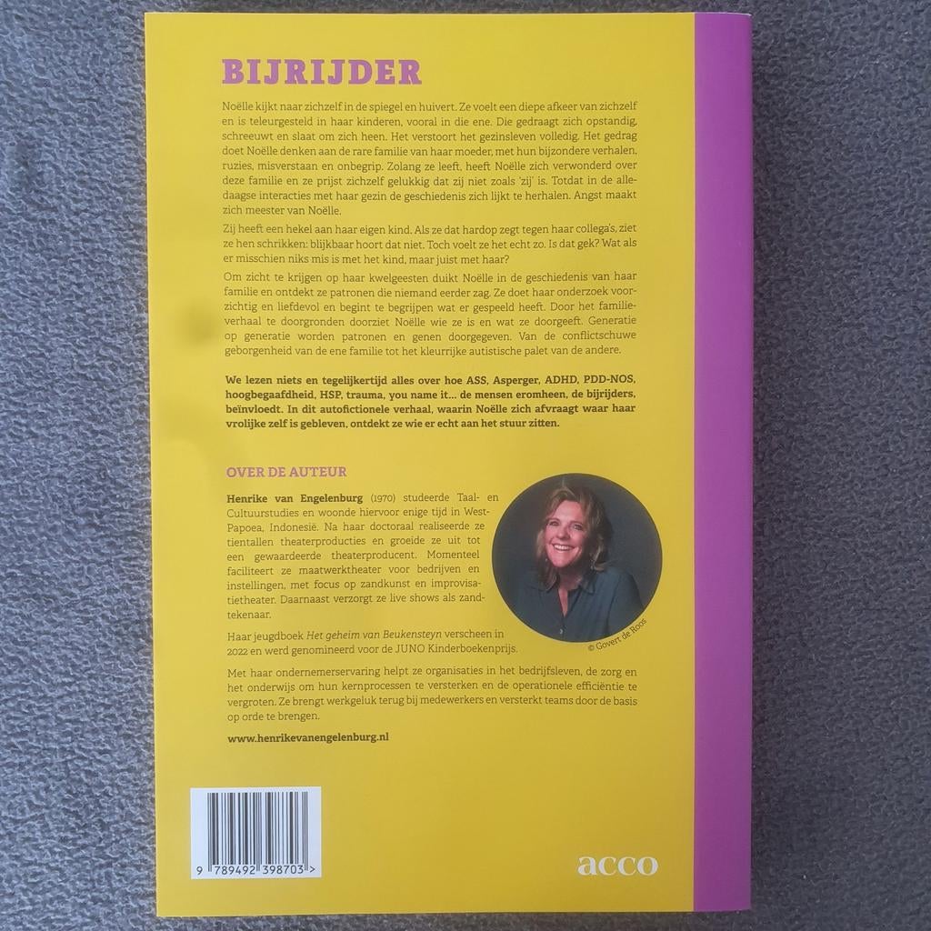 Bijrijder - Henrike van Engelenburg, Boeken, Schoolboeken, Gelezen, Henrike van Engelenburg, Ophalen of Verzenden, Huishoudkunde of Verzorging