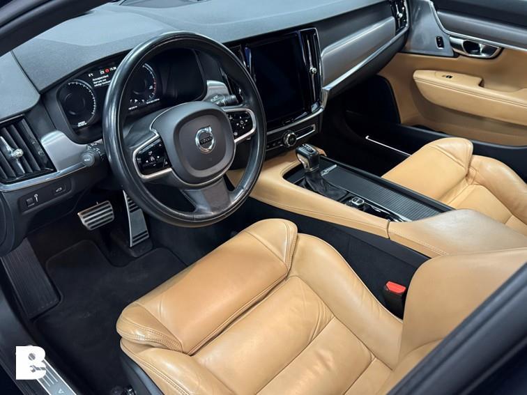 Volvo V90 2.0 T5 Inscription 360 camera, 15 km/l, Euro 6, 1969 cc, Blauw