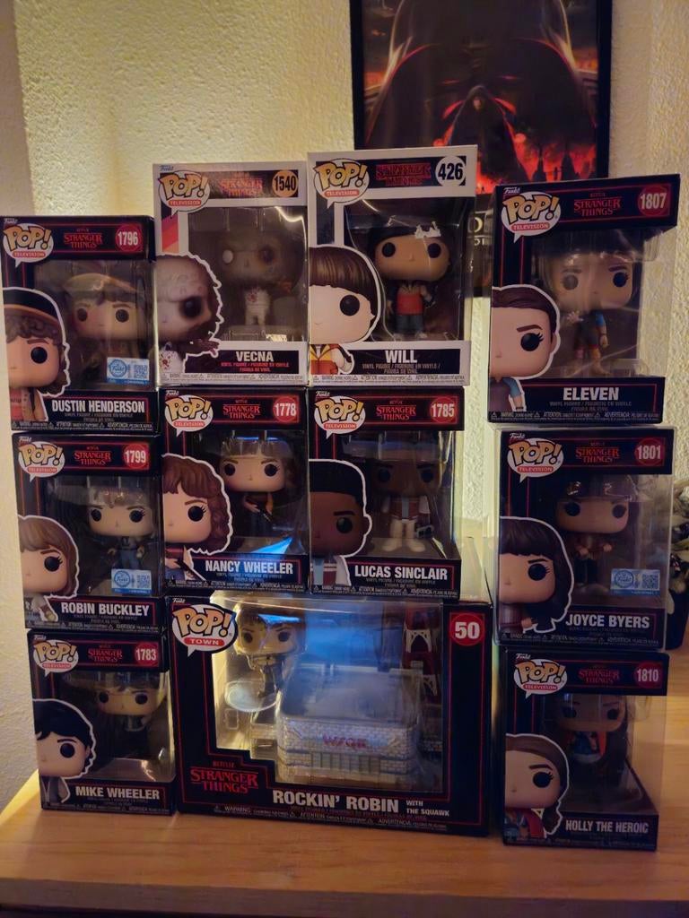Stranger things funko pops, Verzamelen, Ophalen of Verzenden, Zo goed als nieuw