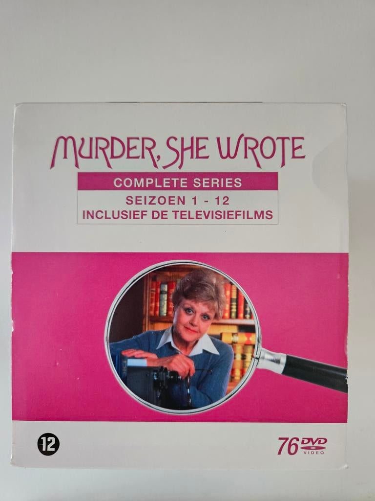 Murder She Wrote - Complete Series Seizoen 1-12, Vanaf 12 jaar, Ophalen of Verzenden, Zo goed als nieuw, Boxset