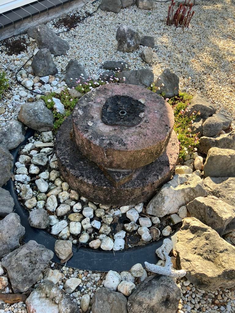 Werkende fontein, Tuin en Terras, Waterpartijen en Fonteinen, Ophalen, Gebruikt, Beton, Fontein