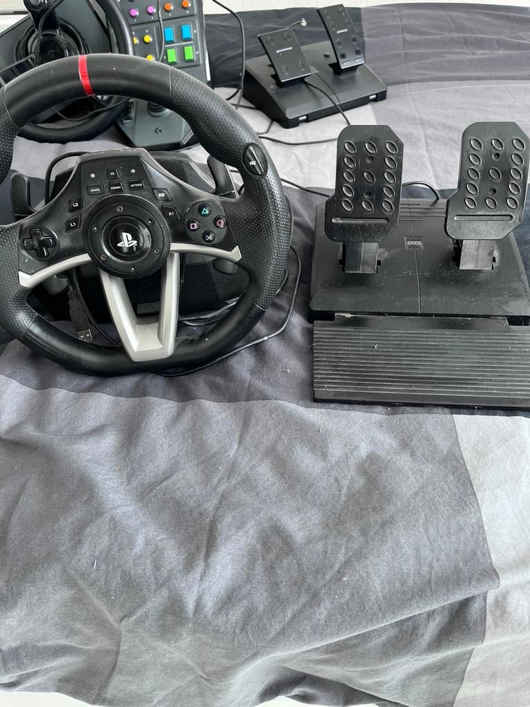 Hori apex stuur, Ophalen of Verzenden, Zo goed als nieuw, PlayStation 1