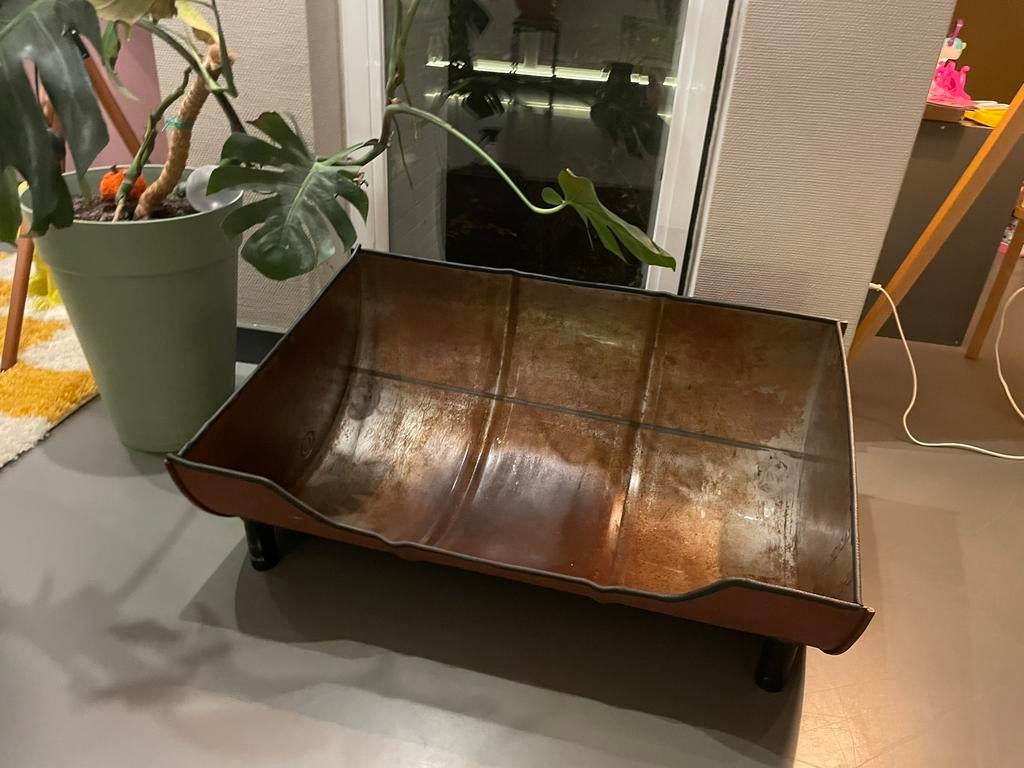 Design olievat hondenmand, Ophalen of Verzenden, Overige