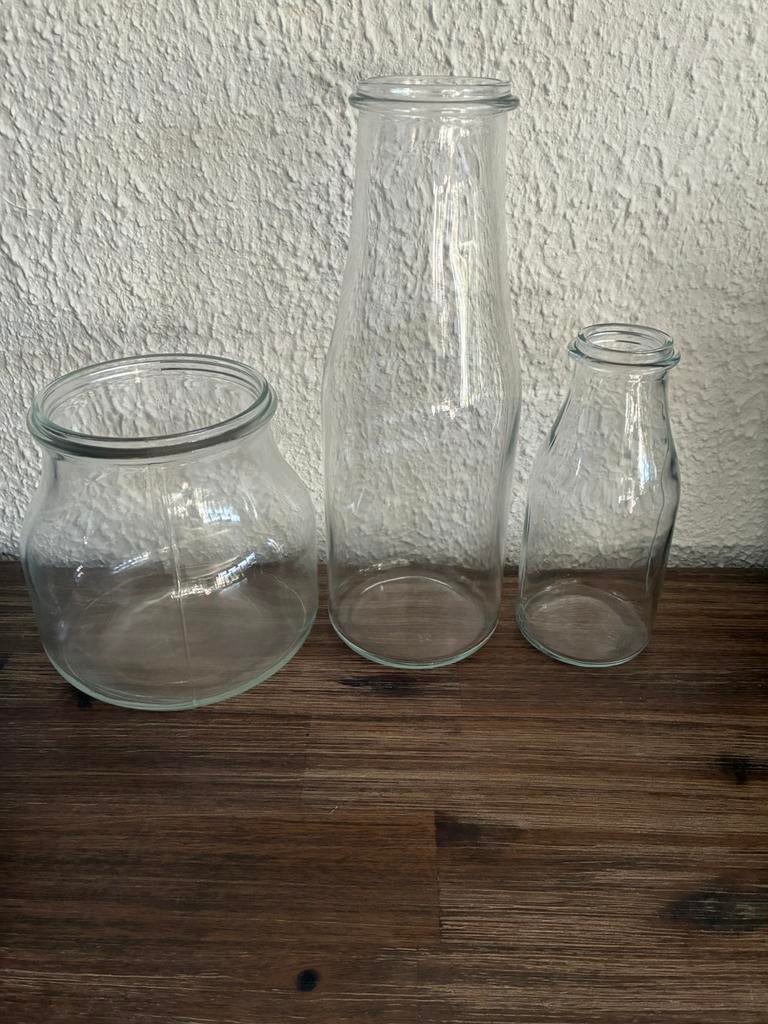 3 Ikea vazen van één serie., Ophalen, Zo goed als nieuw