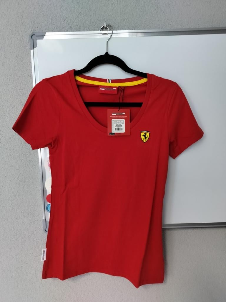 Fanshirt F1, Ferrari, maat XS, Ophalen of Verzenden, Nieuw, Maat 34 (XS) of kleiner, Zonder mouw