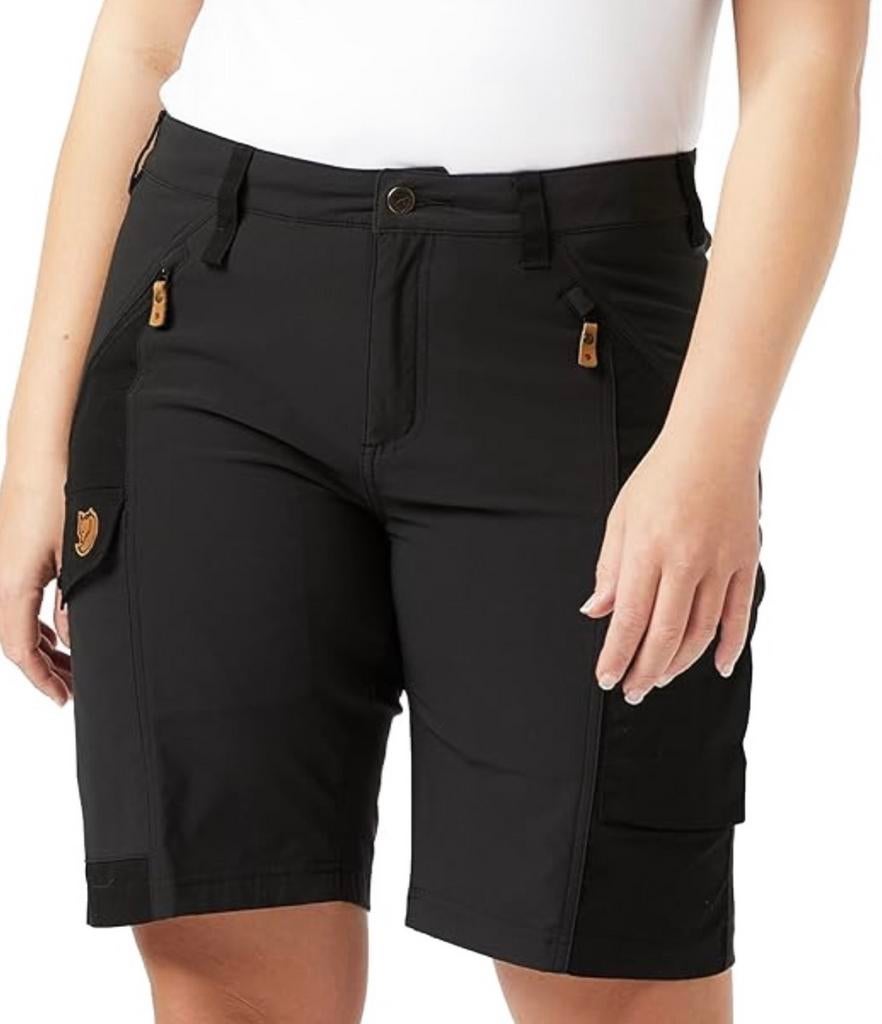 [Nieuw] Fjallraven Short Nikka Curved W maat 44, Ophalen of Verzenden, Nieuw, Maat 42/44 (L), Zwart