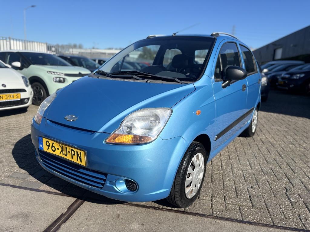 Chevrolet Matiz 0.8 Style AIRCO!NAP! (bj 2007), Auto's, Chevrolet, Voorwielaandrijving, Gebruikt, Blauw, Origineel Nederlands